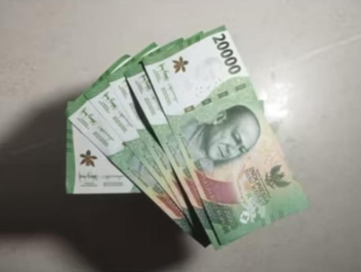 uang mainan Rp. 20.000